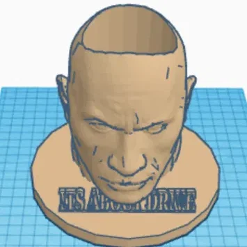 Dwayne "The Rock" Johnson Pencil Holder