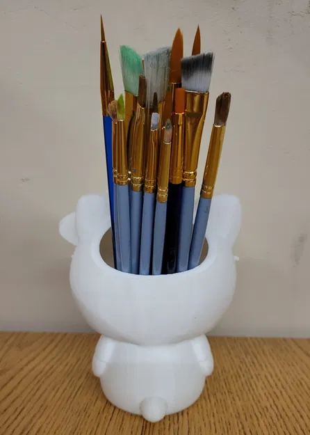 Ống cắm bút/cọ Hello Kitty - Image 2