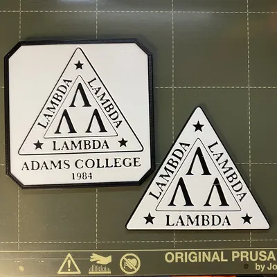 Đế lót ly Biểu tượng Lambda Lambda Lambda - Revenge of the Nerds