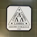 Đế lót ly Biểu tượng Lambda Lambda Lambda - Revenge of the Nerds - Thumbnail 2
