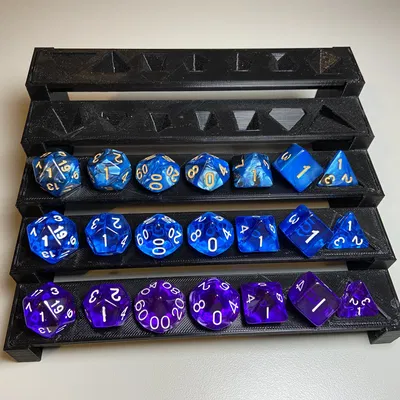 Kệ Trưng Bày Xúc Xắc Module_không cần support