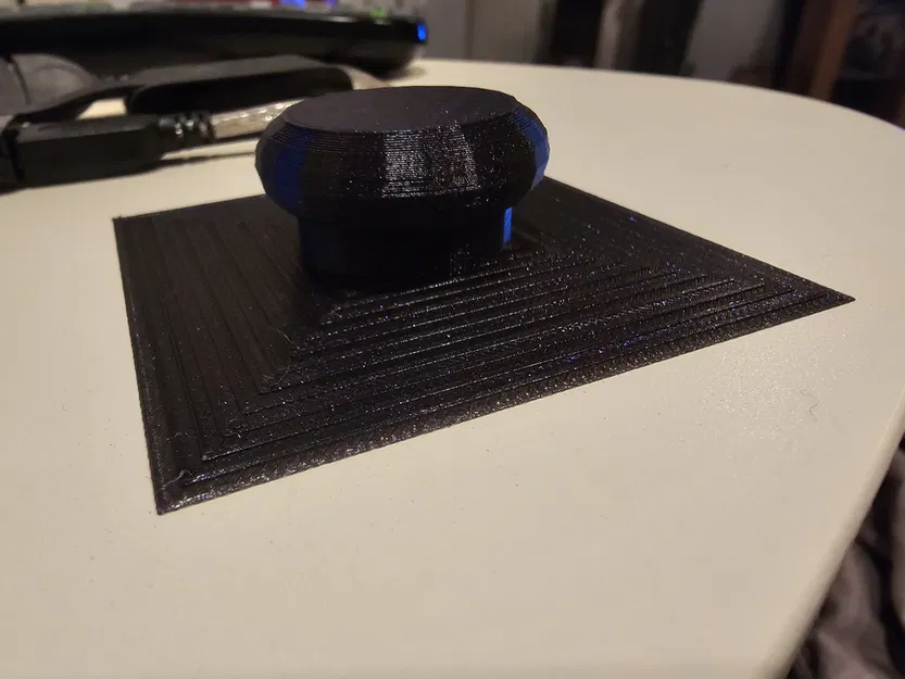 Square Fuel Door Ice Scraper - Image 1