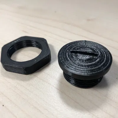 Nắp chụp PG16 có đai ốc