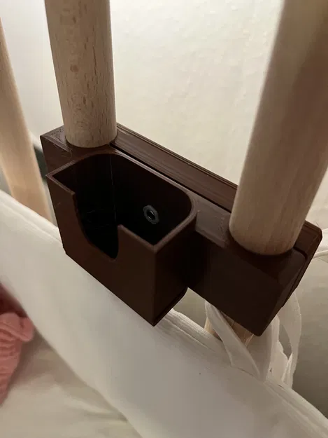 Pat đỡ màn hình em bé Waco cho nôi giường BabyBay - Image 2