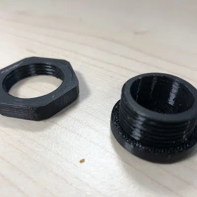 Nắp chụp PG16 có đai ốc