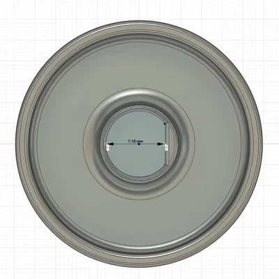 Drehknopf für Buderus Heizungssteuerungen (Rotary knob for Buderus heating controls)