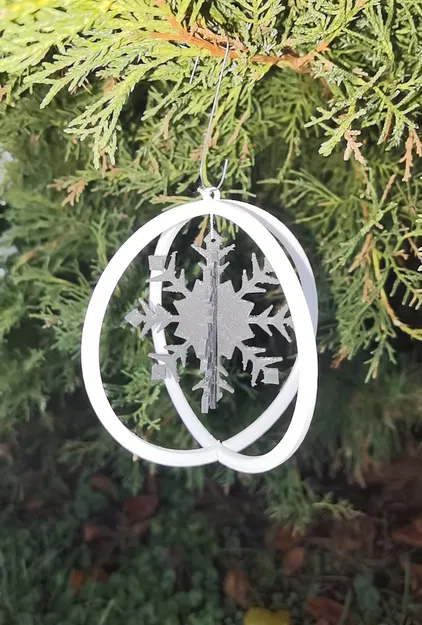 Đồ trang trí Giáng sinh hình bông tuyết - Image 1