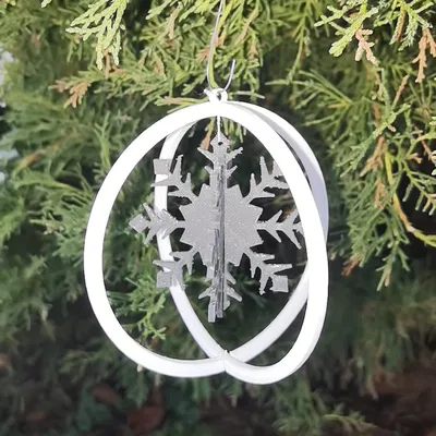 Đồ trang trí Giáng sinh hình bông tuyết