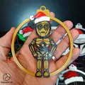 Mô hình trang trí cây thông Noel C3PO - Thumbnail 1