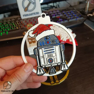 Trang Trí Cây Thông Noel R2D2
