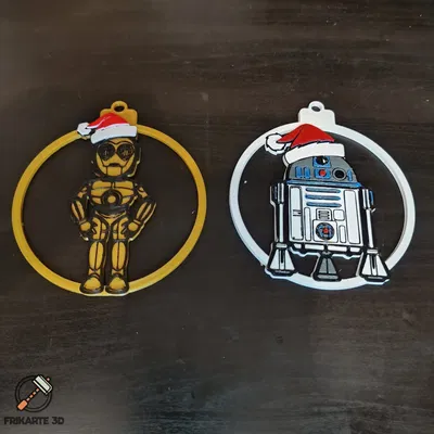 Trang Trí Cây Thông Noel R2D2