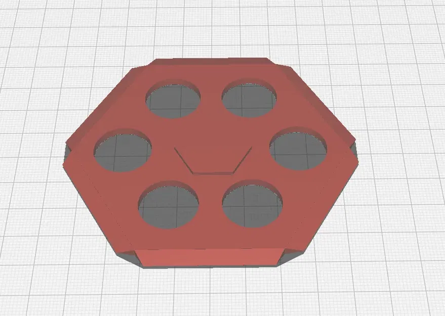 Kính chắn gió ô tô hình lục giác đơn giản, in nhanh - Image 1