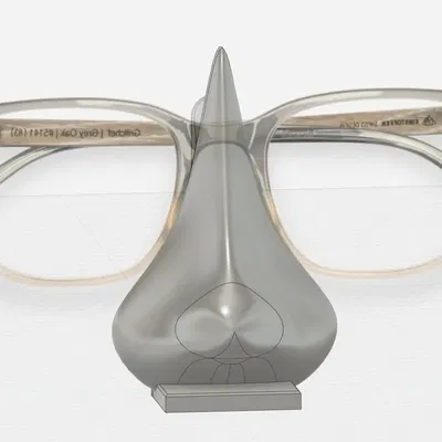 Chân Kính Hình Chiếc Mũi Ngộ Nghĩnh