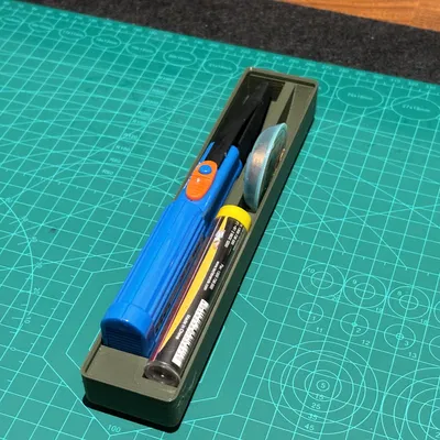Đế Gridfinity 5x1 (cao 3U) cho Máy Hàn & Phụ kiện