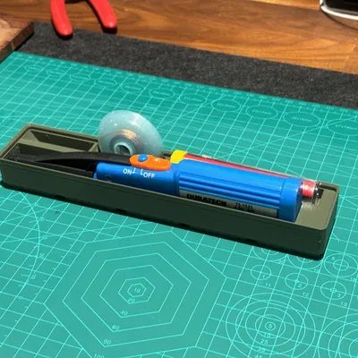 Đế Gridfinity 5x1 (cao 3U) cho Máy Hàn & Phụ kiện