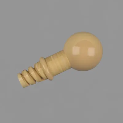 Đầu nối chốt thay thế cho đường ray Brio có ốc vít