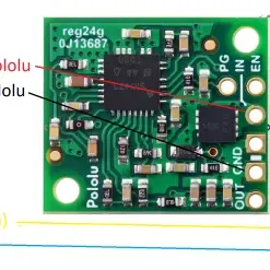 Giá đỡ quạt 40mm SKR 2.0 cho Ratrig V minion dùng Pololu D36V28F12