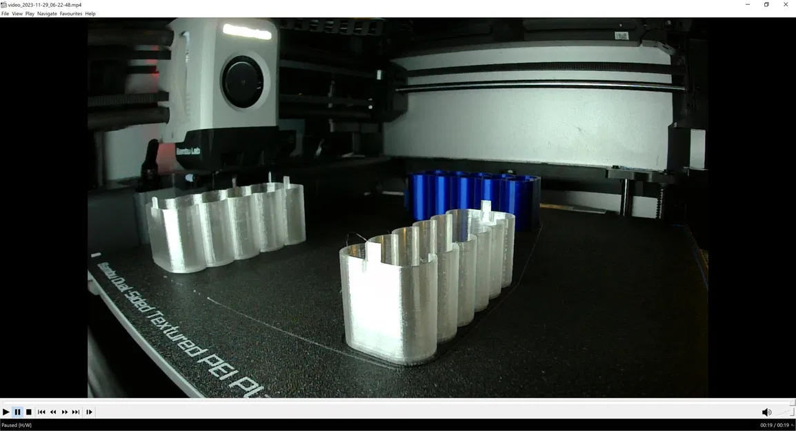 HỘP ĐỰNG PIN 18650 CÓ NẮP KHẮC CHỮ CHO HONEYCOMB STORAGE WALL - Image 5