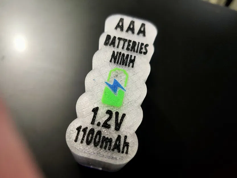 HỘP ĐỰNG PIN AAA CÓ NẮP CHỮ CHO TƯỜNG LƯỚI TỔ ONG - Image 1