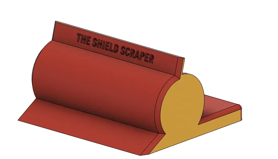 Cây Cạo Băng Che Tay "The Shield Scraper" - Image 1