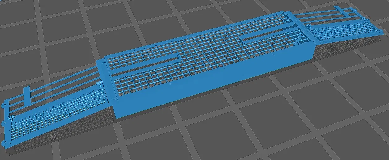 Cải tiến lưới tản nhiệt 1/35 cho M18 Hellcat (Bộ kit Academy 35015) - Image 1