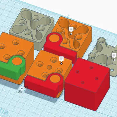 Bộ nối có bản lề cho bàn IKEA LACK