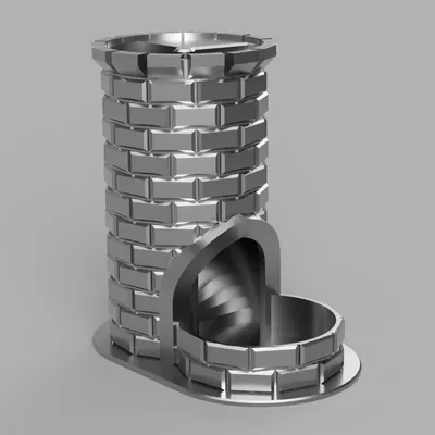 Dice Roller Tower with perimeter