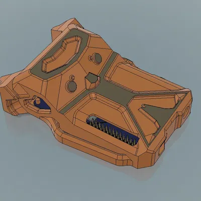 Orange Pi 3 LTS Sci Fi Case