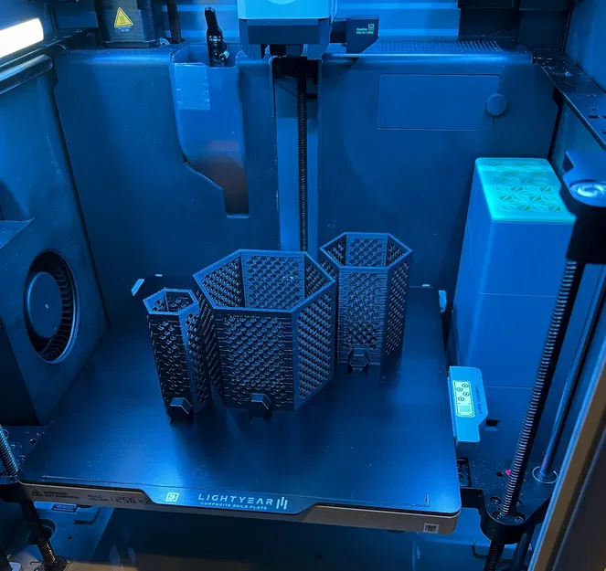 Cốc họa tiết tổ ong cho HSW (25mm/50mm/75mm) - Image 1