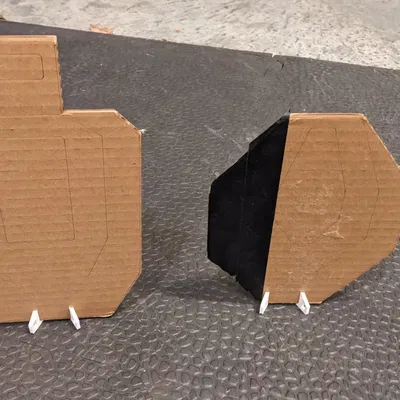 Giá Đỡ Mục Tiêu Tập Bắn Khô (In Liền Khối) Tỉ Lệ