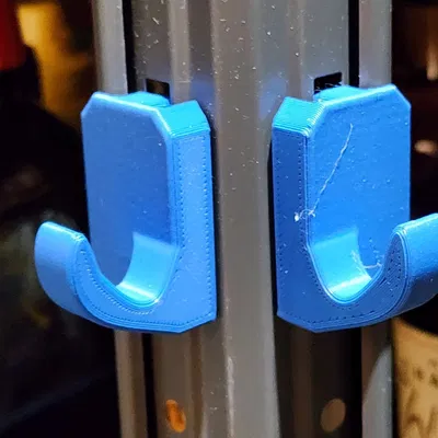 Hooks for utility shelves