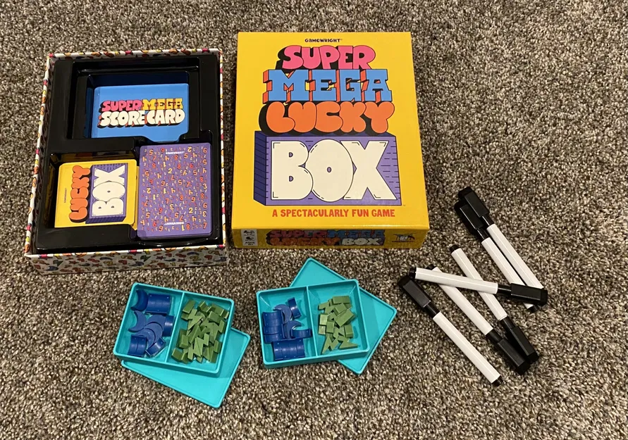 Khay Đựng Token, Vừa Vặn Hộp Card Card (Super Mega Lucky Box) - Image 1