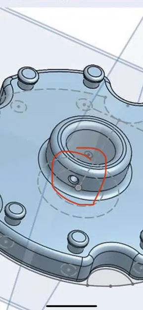 Rod building drum dryer hub - Image 4