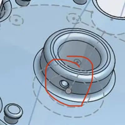 Rod building drum dryer hub