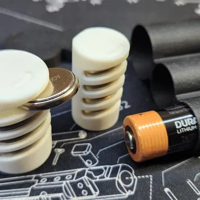 Battery Bin for 2032, 1632, and A123