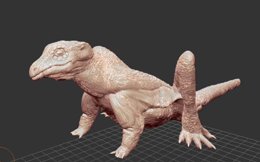 Ozimek - Thằn Lằn Lượn Thời Triassic Từ Ba Lan - Image 1