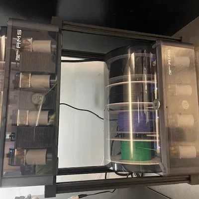 Giá đỡ 2 tầng Bambu Labs AMS cho V6.0 (72mm/73mm/72mm)