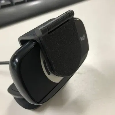 Privacy cover for the Logitech C610 and C525 Webcams