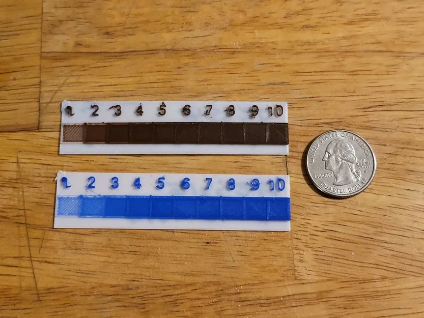 Hueforge TD Test Grids - Lưới Kiểm Tra Khoảng Cách Truyền Sợi Nhựa - Image 1