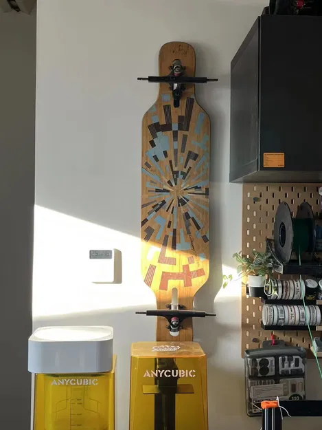 Giá Treo Ván Trượt Dài Lên Tường - Image 2