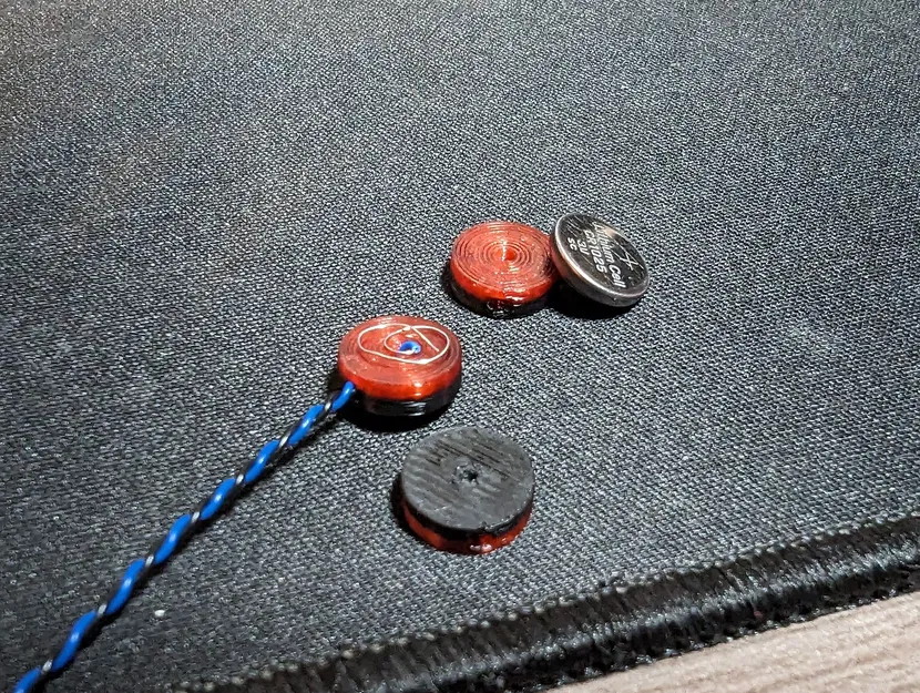 Bộ chuyển đổi pin cúc áo CR1025 có dây - Image 3