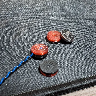 Bộ chuyển đổi pin cúc áo CR1025 có dây