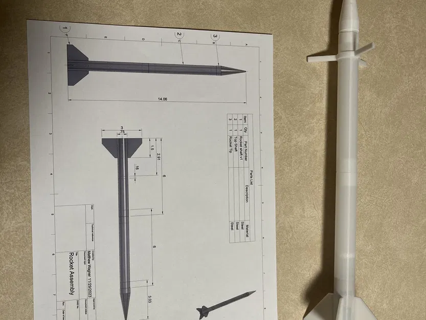 Model Rocket - Image 1