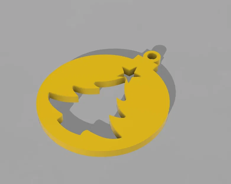 Mặt Dây Chuyền Cây Thông Noel - In Dễ Dàng - Image 1