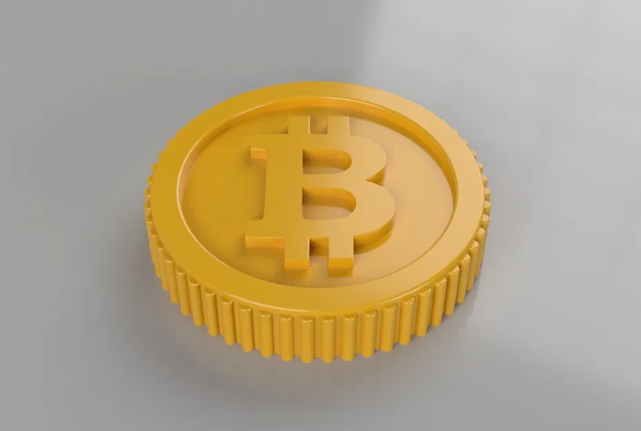Mô hình Đồng Bitcoin (BTC) in 3D - Image 1