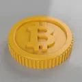 Mô hình Đồng Bitcoin (BTC) in 3D - Thumbnail 1