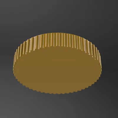 Mô hình Đồng Bitcoin (BTC) in 3D