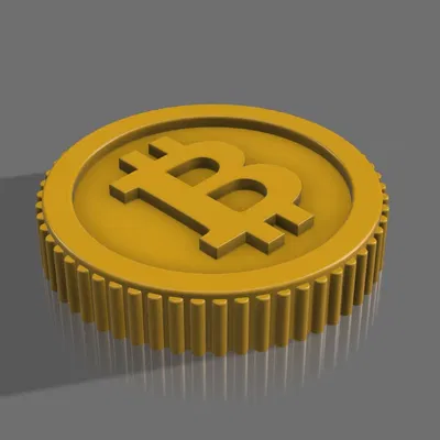 Mô hình Đồng Bitcoin (BTC) in 3D