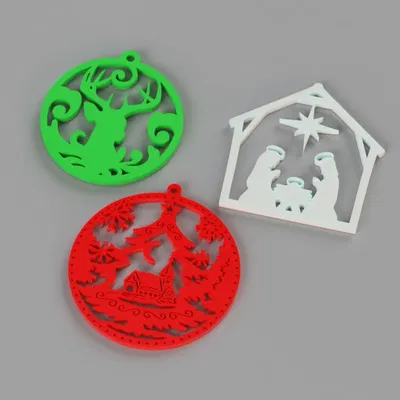 Bộ 3 Móc Treo Noel Mới