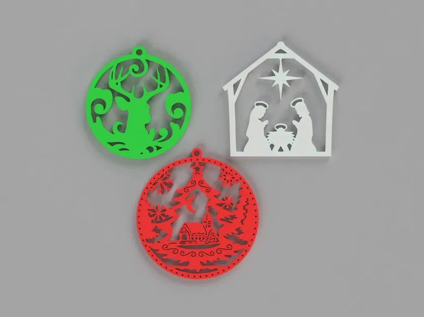 Bộ 3 Móc Treo Noel Mới - Image 2